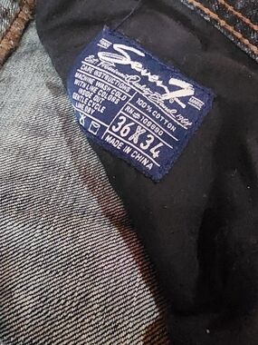Seven For All Mankind Dark Wash Jeans - Blue Label